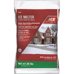 Ace Magnesium Chloride/MG-104/Sodium Chloride Pet Friendly Granule Ice Melt 20 lb