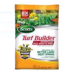Scotts Turf Builder Weed & Feed Lawn Fertilizer For Multiple Grass Types 12000 sq ft