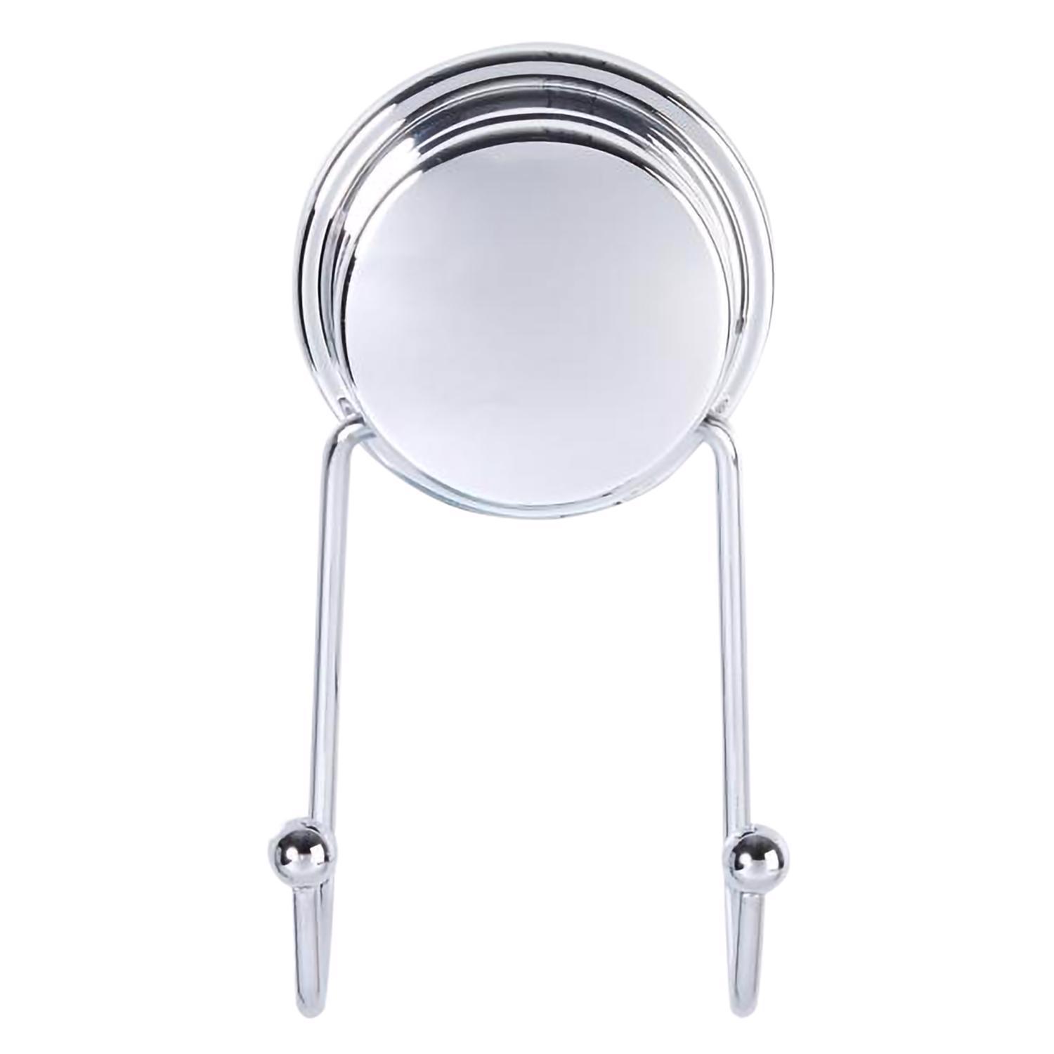 Photo 1 of Better Living Stick N Lock Plus 4.33 in. H X 1.85 in. W X 2.36 in. L Chrome Silver Double Robe Hook