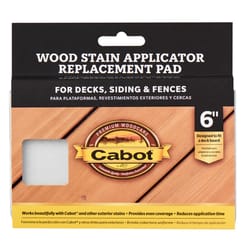 Cabot Refill 6 in. W Wood Stain Pad For Decks