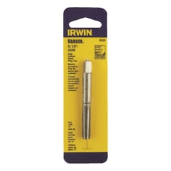 Irwin Hanson High Carbon Steel SAE Fraction Tap 5/16 in. 1 pc
