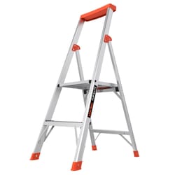 Little Giant Flip-N-Lite 4 ft. H Aluminum Step Ladder Type IA 300 lb. capacity