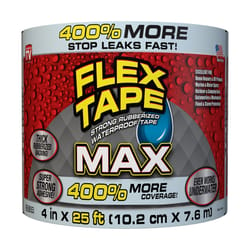 Flex Seal Family of Products Flex Tape MAX 4 in. W X 25 ft. L Clear Waterproof Repair Tape