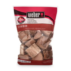 Weber Firespice All Natural Cherry Wood Smoking Chunks 350 cu in