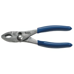 Klein Tools 6.6 in. Nickel Chrome Steel Slip Joint Pliers