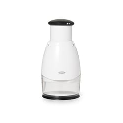 OXO SoftWorks Black/White Plastic/Stainless Steel Food Chopper