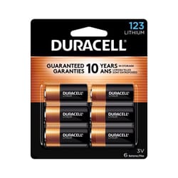 Duracell Lithium 123 3 V Battery 035755 6 pk