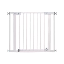 Safety 1st White 28 in. H X 29-38 in. W Metal Auto-Close Gate