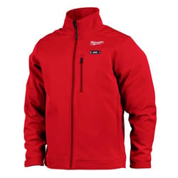 Milwaukee M12 Toughshell XXL Long Sleeve Men's Full-Zip Cordless Heated Jacket Red