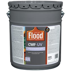 洪水CWF-UV哑光天然水基木材整理5加仑