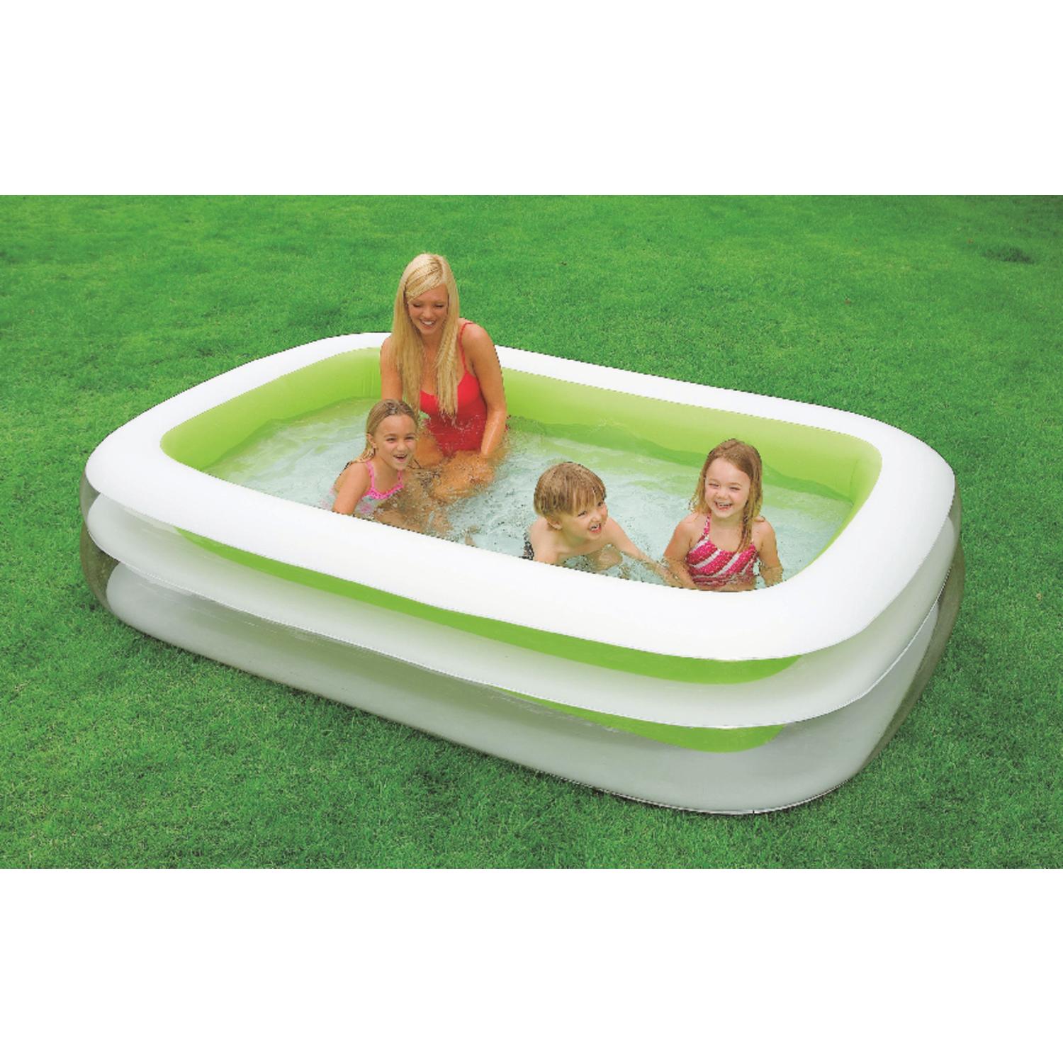 Photo 1 of ****USED** Intex 203 gal Rectangular Plastic Inflatable Pool 22 in. H X 69 in. W X 103 in. L