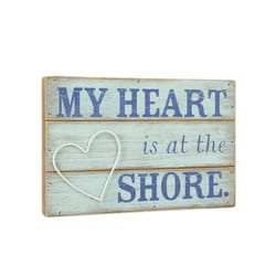 Hallmark My Heart Is At The Shore匾牌Wood