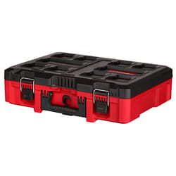 密尔沃基 Packout 20 in. Tool Case with Foam Insert Black/Red