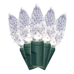 Brite Star LED C6 Pure White 35 ct String Christmas Lights 11.33 ft.