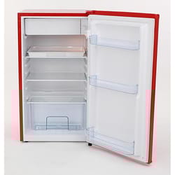 Avanti Retro 3.1 cu ft Black Steel Compact Refrigerator 169 W