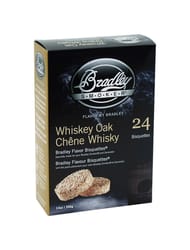 Bradley Smoker All Natural Whiskey Oak Wood Bisquettes 24 pk
