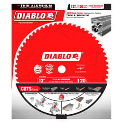 Diablo 12 in. D X 1 in. TiCo Hi-Density Carbide Circular Saw Blade 120 teeth 1 pk