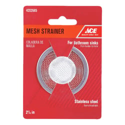 Ace 2-1/4 in. D Stainless Steel Mesh Strainer