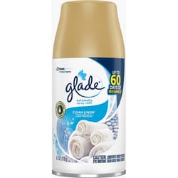 Glade Clean Linen Scent Air Freshener Refill 6.2 oz Aerosol