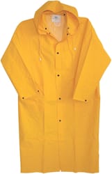 Boss Yellow PVC-Coated Rayon Rain Jacket L
