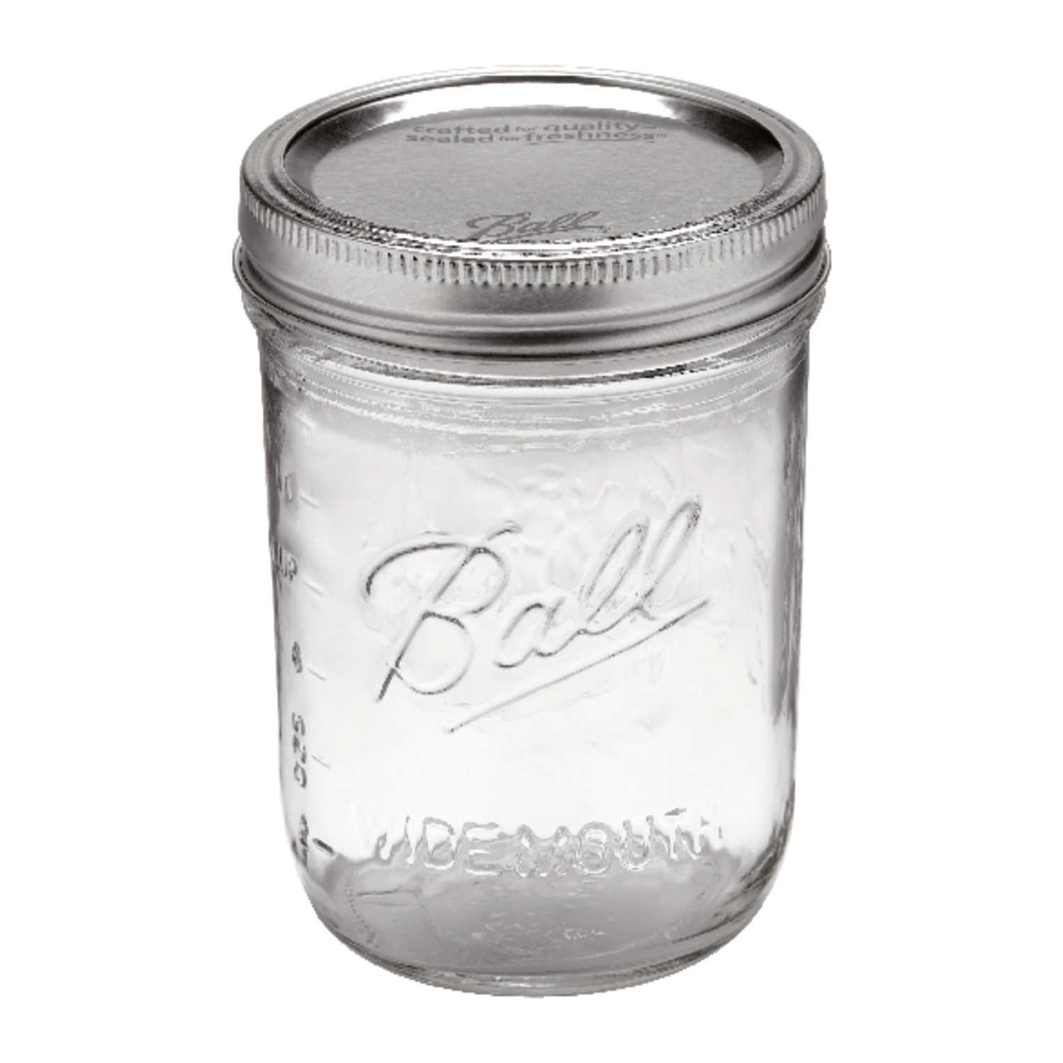 Ball Wide Mouth Canning Jar 1 pt. 12 pk Ace Hardware