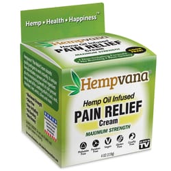 Hempvana As Seen On TV White Pain Reliever Cream 4 oz