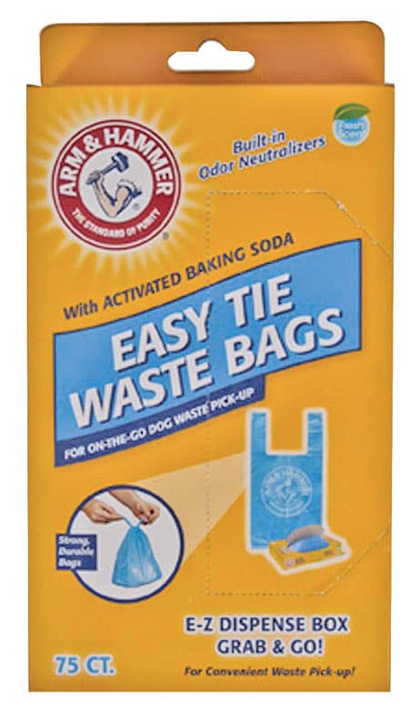 Photo 1 of Arm & Hammer Plastic Disposable Pet Waste Bags 75 pk