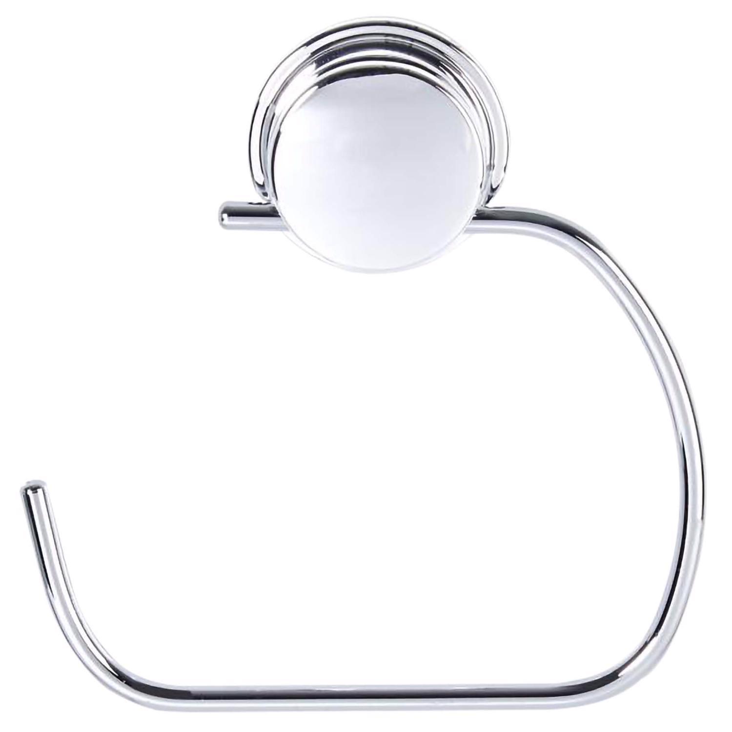 Photo 1 of Better Living Stick N Lock Plus Chrome Silver Toilet Paper Holder