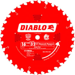 Diablo 16-5/16 in. D X 1 in. GP TiCo Hi-Density Carbide Circular Saw Blade 32 teeth 1 pk