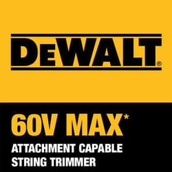 DeWalt 60V MAX DCKO266X1 17 in. 60 V Battery Blower/Trimmer Kit (Battery & Charger)