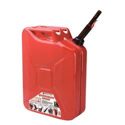 Midwest Can Quick Flow Spout Metal Gas Can 5 gal