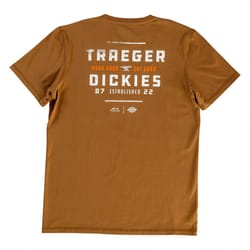Dickies Traeger L Short Sleeve Brown Tee Shirt