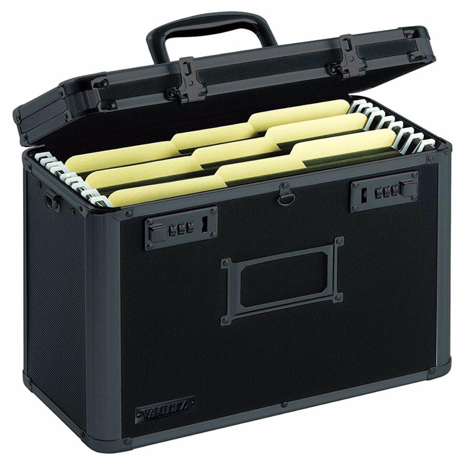 Photo 1 of Vaultz Combination Lock Black Security File Box