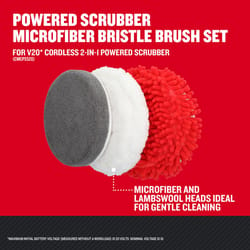 Craftsman Microfiber Power Scrubber Brush