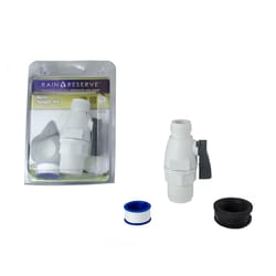 Rain Reserve White Spigot Kit Plastic