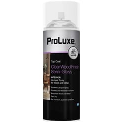 Proluxe Semi-Gloss Clear Oil-Based Wood Finish Lacquer Spray 12.25 oz