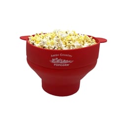 Amish Country Popcorn Red 15 cups Air Microwave Popcorn Popper