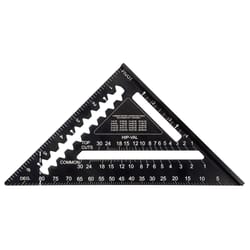 Johnson 7 in. L X 10 in. H Aluminum Rafter Square