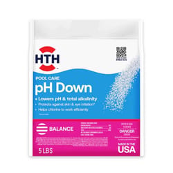 HTH Pool Care Granule pH Minus 5 lb