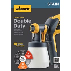 Wagner Control Spray Double Duty 4 psi Metal HVLP Stain Sprayer