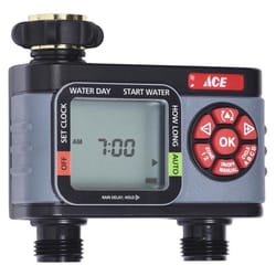 Ace HydroLogic Programmable 2 Zone Digital Water Timer