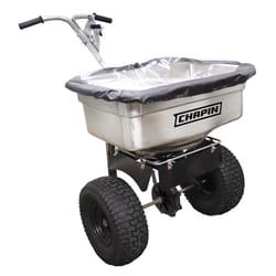 Chapin 100 in. W Push Spreader For Fertilizer/Ice Melt/Seed 100 gal