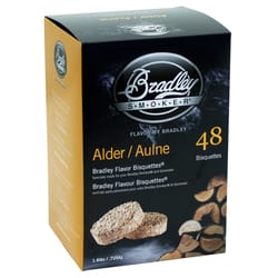 Bradley Smoker All Natural Alder Wood Bisquettes 1.6 lb