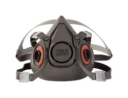 3M Multi-Purpose Half Face Respirator 6000 Gray L 1 pc