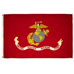 Valley Forge Marine Corps Military Flag 3 ft. W X 5 ft. L