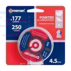 Crosman Airgun Pointed Pellets 0.177 7.4 250 pk