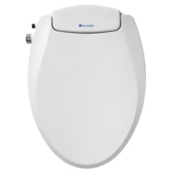 Brondell Swash Ecoseat N/A gal White Elongated Bidet Toilet Seat
