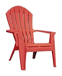 Adams RealComfort Merlot Polypropylene Frame Adirondack Chair