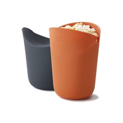 Joseph Joseph M-Cuisine Black/Orange 8 oz Air Microwave Popcorn Popper