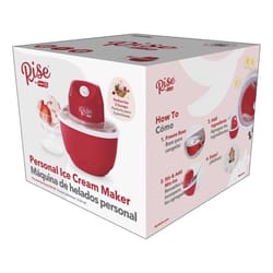 Rise by Dash Red 0.5 qt Ice Cream Maker 6.1 in. H X 6.3 in. W X 6.3 in. L